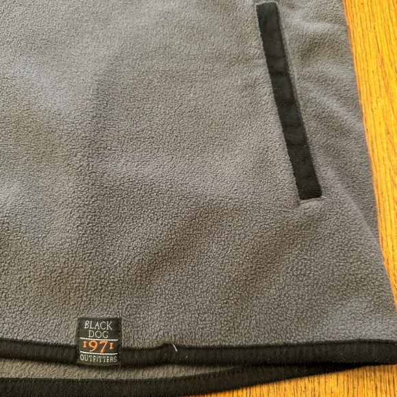 Black Dog Outfitters Fleece Vest Size XXL Gray - Picture 4 of 6